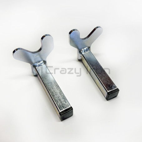 CRAZY IRON Adaper for rear paddock stand PRO for bobbins (фото 1, фотография 1)