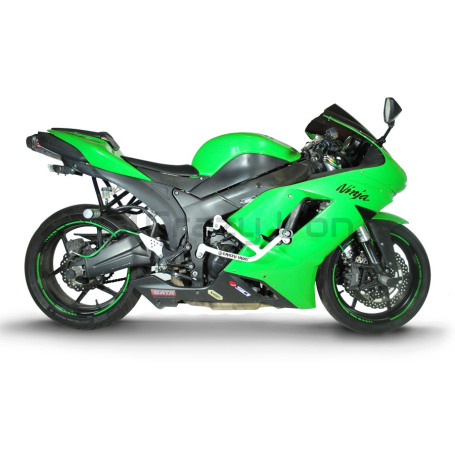 CRAZY IRON Engine Crashbar KAWASAKI ZX-6R `07 -`08 (фото 1, фотография 1)