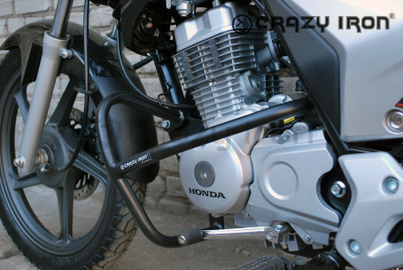 CRAZY IRON Engine Crashbar HONDA CB125E (фото 3, фотография 3)