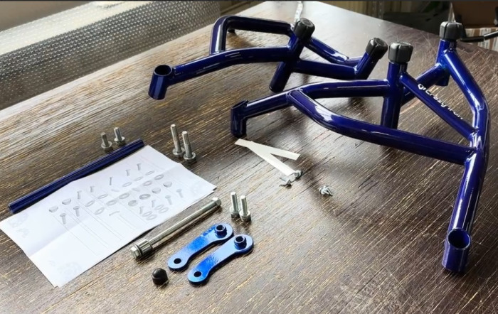 Installing video Yamaha MT-07 Cage PRO
