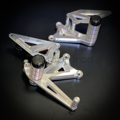 CRAZY IRON Rearset STUNT YAMAHA YZF-R6 `03-`05 (фото 1, фотография 1)