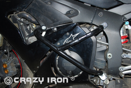 CRAZY IRON Engine Crashbar YAMAHA YZF-R6 `03-`05 (фото 7, фотография 7)