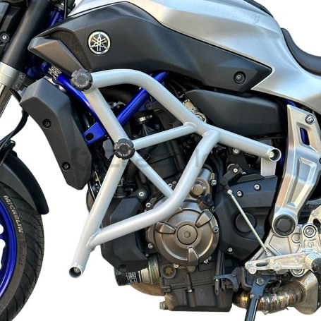 CRAZY IRON Cage PRO YAMAHA MT-07, FZ-07, XSR700 2014-2024, for manual clutch 2025 (фото 6, фотография 6)
