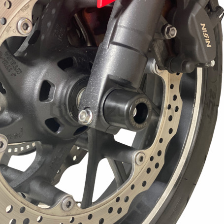 CRAZY IRON Slider set for front axle HONDA CB650F, CBR650F `14- (фото 2, фотография 2)