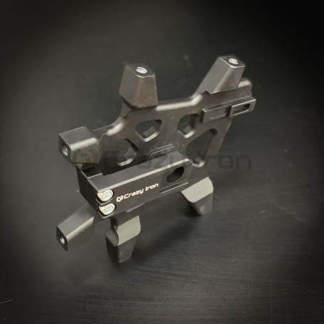 CRAZY IRON Bracket for brake calipers for TRIUMPH Street Triple 675, 675R `07-`17 (VIN before 56047 (фото 5, фотография 5)