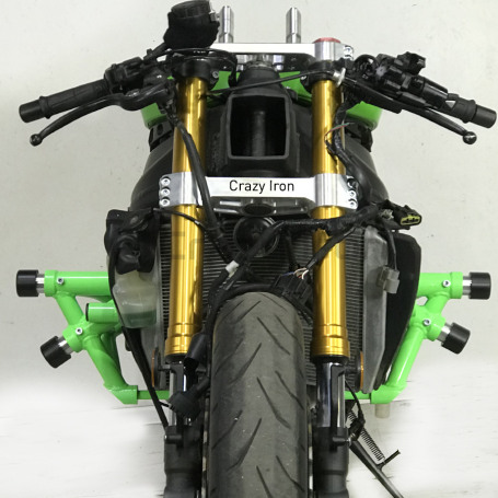 CRAZY IRON Cage STUNT KAWASAKI ZX-6R 636 `09-`20 (фото 8, фотография 8)