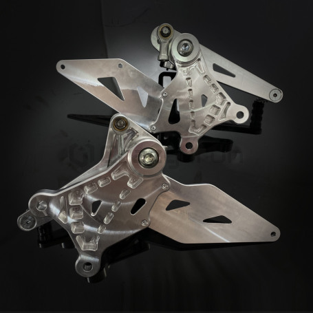CRAZY IRON Rearset FOMA KAWASAKI ZX-6R, ZX-6RR `05-`06 (фото 4, фотография 4)