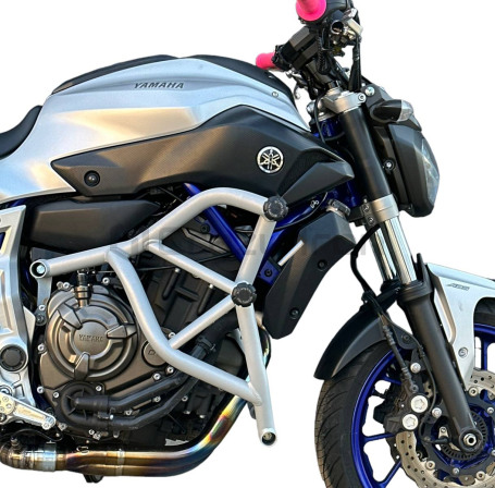 CRAZY IRON Cage PRO YAMAHA MT-07, FZ-07, XSR700 2014-2024, for manual clutch 2025 (фото 5, фотография 5)