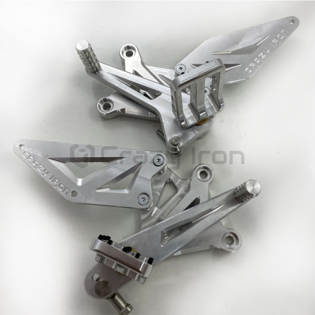 CRAZY IRON Rearset FOMA KAWASAKI ZX-6R, ZX-6RR `03-`04 (фото 7, фотография 7)