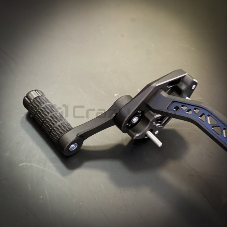 CRAZY IRON CNC Adjustable Subcage YAMAHA MT-07, FZ-07, XSR700, black anode (фото 9, фотография 9)