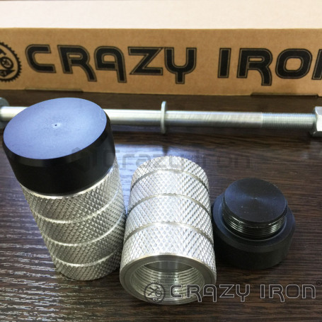 CRAZY IRON Rear axle pegs HONDA CBR600RR`03-, CBR1000RR `08- (фото 4, фотография 4)