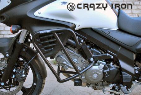 CRAZY IRON Engine Crashbar SUZUKI DL650 V-Strom `04-`16 (фото 2, фотография 2)