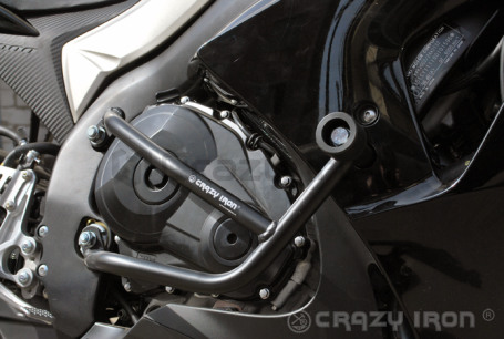 CRAZY IRON Engine Crashbar SUZUKI GSX-R1000 `09-`16 (фото 3, фотография 3)