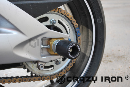 CRAZY IRON Slider set for rear axle SUZUKI GSX 1300 BK B-King (фото 2, фотография 2)