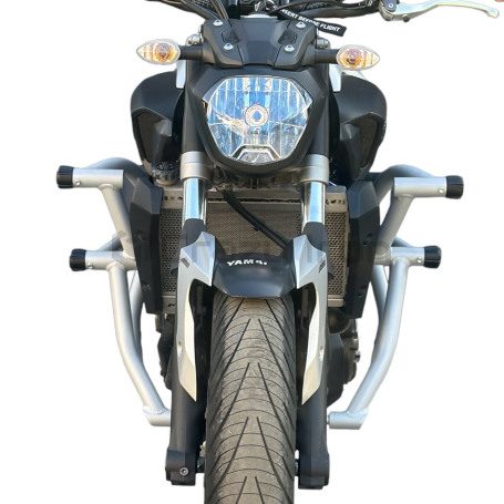 CRAZY IRON Cage PRO YAMAHA MT-07, FZ-07, XSR700 2014-2024, for manual clutch 2025 (фото 3, фотография 3)