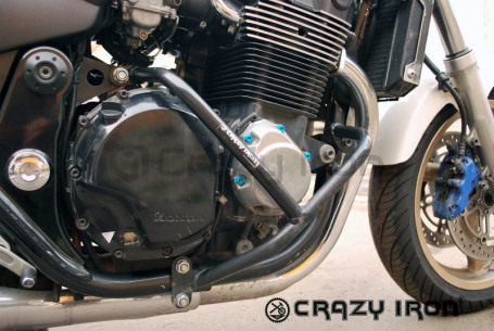 CRAZY IRON Engine Crashbar HONDA X4, CB1300 before -`02 (фото 2, фотография 2)