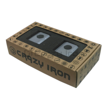 CRAZY IRON Handlebar risers 22mm, height 36mm (фото 9, фотография 9)