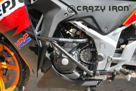 CRAZY IRON Engine Crashbar HONDA CBR250R, CBR300R (фото 6, фотография 6)
