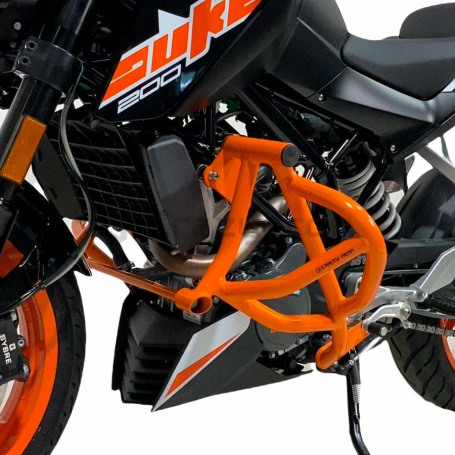 CRAZY IRON Engine Crashbar School KTM  Duke 125, Duke 390 before -`16, Duke 200 `12-`21 (фото 3, фотография 3)