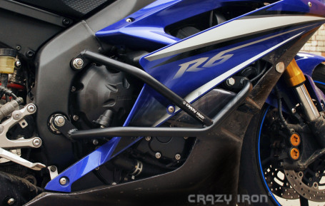 CRAZY IRON Engine Crashbar YAMAHA YZF-R6 `06-`16 (фото 3, фотография 3)