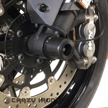 CRAZY IRON Slider set for front axle KTM Duke 790 (фото 2, фотография 2)