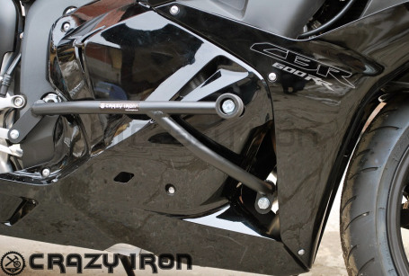 CRAZY IRON Engine Crashbar HONDA CBR600RR `09-`12 (фото 2, фотография 2)