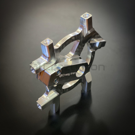 CRAZY IRON Bracket for brake calipers for YAMAHA YZF-R6 `03-`05 (фото 4, фотография 4)