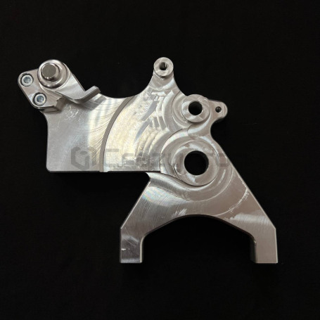 CRAZY IRON Bracket for brake calipers for YAMAHA MT-07, FZ-07, XSR700 `14-`22  1+1 OEM disk (фото 6, фотография 6)