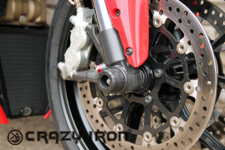 CRAZY IRON Slider set for front axle DUCATI (фото 3, фотография 3)