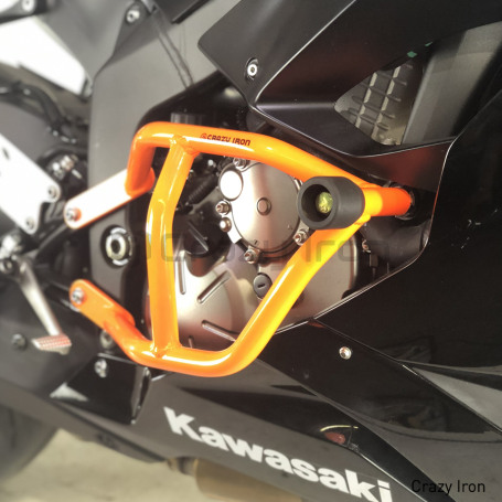 CRAZY IRON Engine Crashbar KAWASAKI ZX-6R `19 (фото 4, фотография 4)