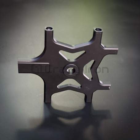 CRAZY IRON Bracket for brake calipers for YAMAHA MT-07, FZ-07, XSR700 `14-`20, black anode (фото 6, фотография 6)