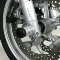 CRAZY IRON Front axle pegs BMW F800S ; F800ST ; F800R