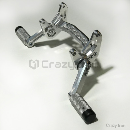 CRAZY IRON CNC Adjustable Subcage KAWASAKI ZX-6R `09-`21 (фото 2, фотография 2)