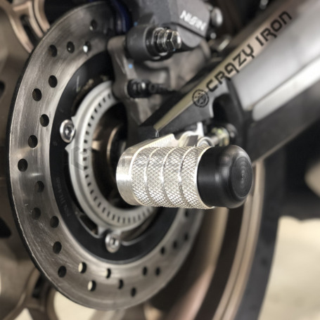 CRAZY IRON Rear axle pegs HONDA CB650R Neo Sports Cafe, CBR650R  `19- (фото 3, фотография 3)