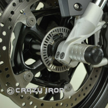 CRAZY IRON Front axle pegs BMW F800R F900R F900XR