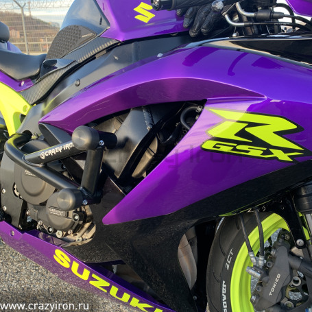 CRAZY IRON  Race Rail SUZUKI GSX-R600, GSX-R750 `08-`10 (фото 3, фотография 3)