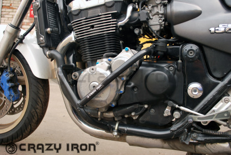 CRAZY IRON Engine Crashbar HONDA X4, CB1300 before -`02 (фото 3, фотография 3)