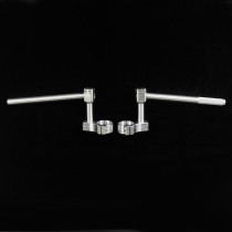 CRAZY IRON 3D-adjustable clip-ons 7/8" for motorcycle, 48