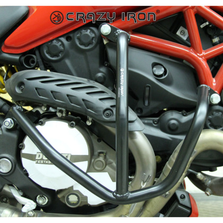 CRAZY IRON Engine Crashbar DUCATI Monster 821, 1200 (фото 3, фотография 3)