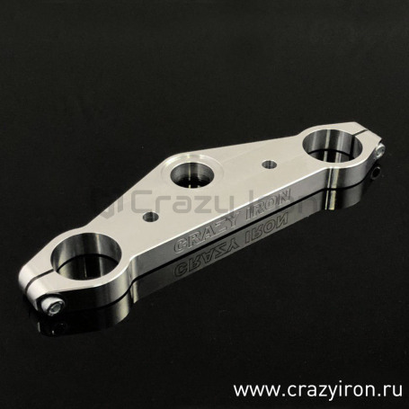 CRAZY IRON Stunt triple clamp upper HONDA CBR600F4 (фото 1, фотография 1)