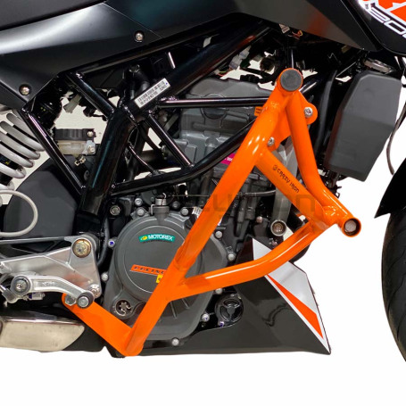 CRAZY IRON Engine Crashbar School KTM  Duke 125, Duke 390 before -`16, Duke 200 `12-`21 (фото 5, фотография 5)