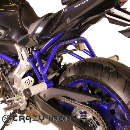 CRAZY IRON Engine Crashbar YAMAHA MT-07, TRACER, FZ-07, XSR700 - Motorcycle  Parts & Accessories