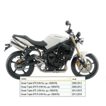 CRAZY IRON Subcage TRIUMPH Street Triple 675, 675R `07-`17