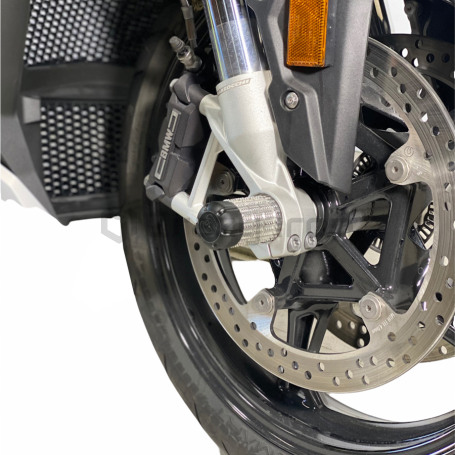 CRAZY IRON Front axle pegs BMW S1000R (фото 1, фотография 1)