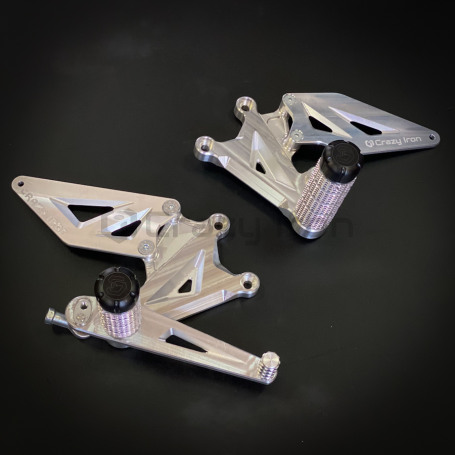 CRAZY IRON Rearset STUNT TRIUMPH Street Triple 675, 675R (фото 2, фотография 2)