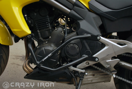 CRAZY IRON Engine Crashbar KAWASAKI ER-6N since `12- (фото 3, фотография 3)