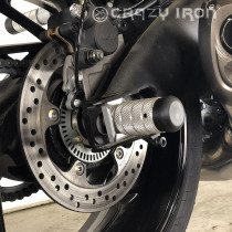CRAZY IRON Rear axle pegs SUZUKI GSX-S1000, GSX-S1000S Katana