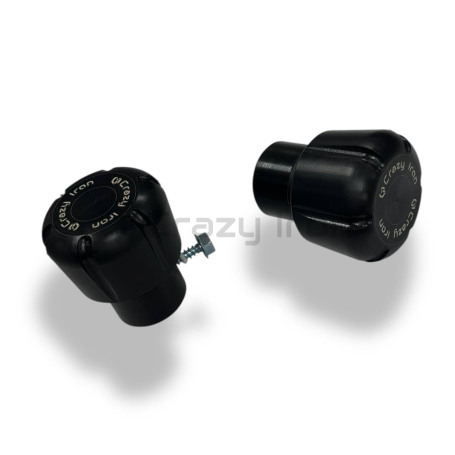 CRAZY IRON Sliders  MILL for Crash Cages PRO D28 (2 pcs.) (фото 2, фотография 2)
