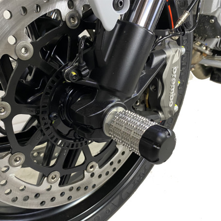 CRAZY IRON Front axle pegs YAMAHA YZF-R6 `03-`05 (фото 1, фотография 1)