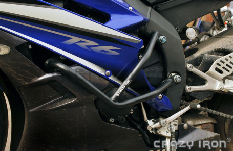 CRAZY IRON Engine Crashbar YAMAHA YZF-R6 `06-`16 (фото 2, фотография 2)